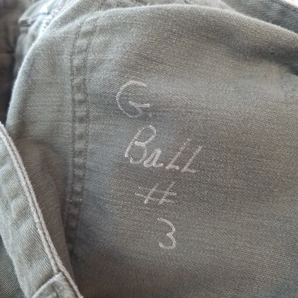 Vintage 80s (1984) US Army Mens 27x27 OG-107‎ Baker Pants